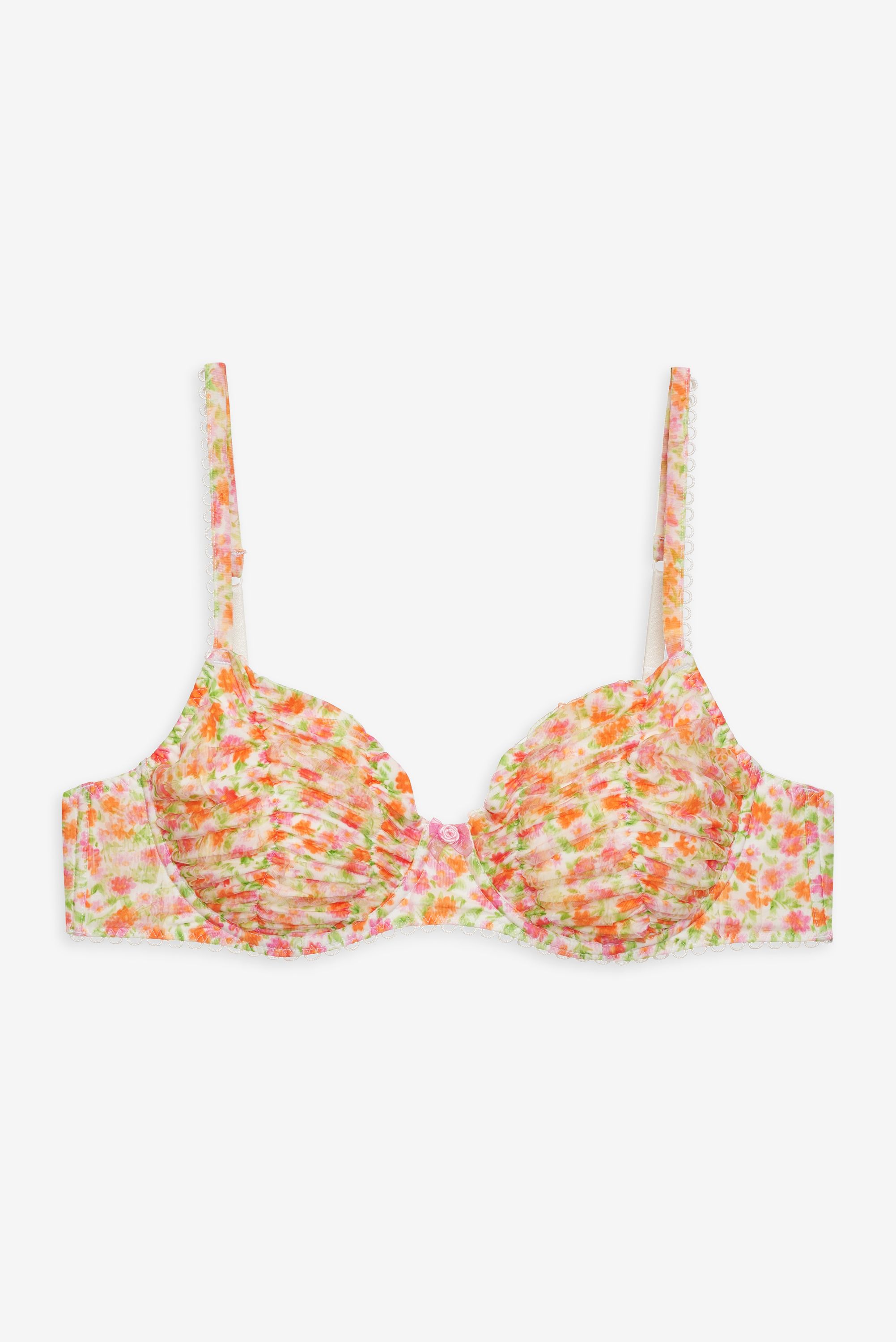 For Love And Lemons Brenda Floral Daisy Print shops Bra Top